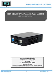 HDTV Supply HDTVDA0101CPC Manual