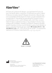 Ultradent Products KleerView User Instructions