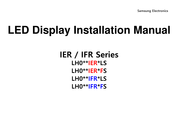 Samsung LH020IER LS Series Installation Manual