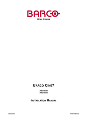 Barco R9010040 Installation Manual