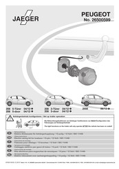 Jaeger 26500599 Fitting Instructions Manual