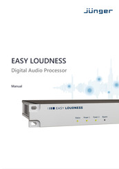 junger EASY LOUDNESS Manual