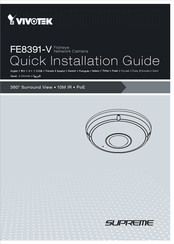 SUPREME VIVOTEK FE8391-V Quick Installation Manual