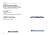 Dedicated Micros KBS3 Set Up And Operation Manual