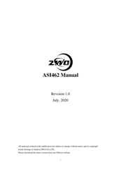 ZWO ASI462MC Manual