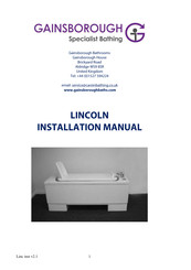 Gainsborough LINCOLN Installation Manual