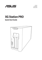 Asus XG Station PRO Quick Start Manual