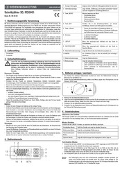 Conrad PDG001 Operating Instructions Manual