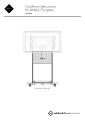 Colebrook Bosson Saunders AVS/003 Installation Instructions Manual