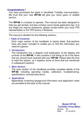 Tps WP-88 Manual