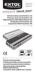 EXTOL PREMIUM 8897320 Translation Of The Original User Manual