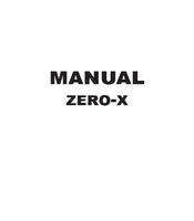 Sound By Sweden ZERO-X Manual