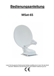 UltraMedia MSat-65 User Manual