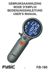 Fysic FB-180 User Manual