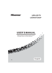 Hisense LEDN55T28GP User Manual