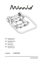 minnid e.carry Operating Instructions Manual