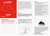 Alpkit KANGRI Instructions