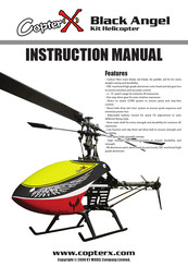 KY MODEL CopterX Black Angel Instruction Manual