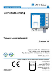 AFRISO 312.011.15 Operating Instructions Manual