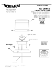 Whelen Engineering Company IS3 Series Instructions