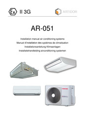 Toshiba Artidor AR-051 Installation Manual