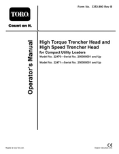 Toro 22470 Operator's Manual