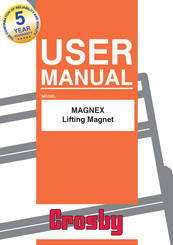 Crosby Lifting Magnet User Manual