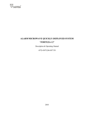 FORTEZA FORTEZA-12 Description & Operating Manual