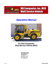 MB Multi-Service Vehicle Operation Manual