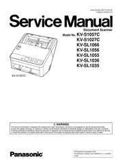 Panasonic KV-S1057C Service Manual