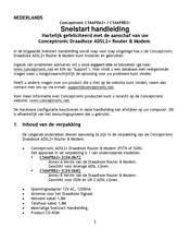 Conceptronic C54APRB2+ Quick Installation Manual