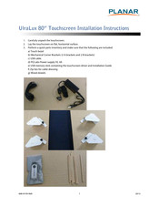 Planar UlraLux 80 Installation Instructions Manual