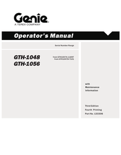 Terex Genie GTH1048 Operator's Manual