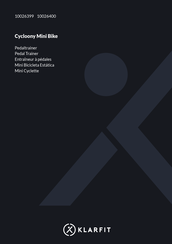 Klarfit 10026400 Manual