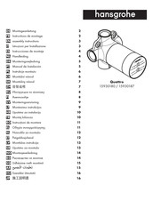 Hans Grohe Quattro 15930187 Assembly Instructions Manual