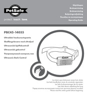 Petsafe PBC45-14035 Operating Manual