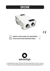 aerauliqa DWE4120 Installation, Use And Maintenance Manual