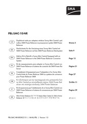 SMA Solar Technology AG PBL-SMC-10-NR Installation Manual