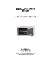 dacell DN550A Instruction Manual