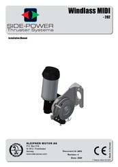 SLEIPNER MOTOR AS SIDE-POWER MIDI-202 Installation Manual