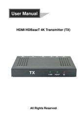 TX HDBaseT User Manual