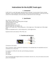 ALZRC 3GYS Instructions Manual
