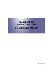 Ricoh MD-A3 Field Service Manual