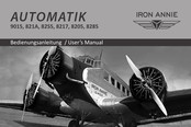 Iron Annie 8217 User Manual