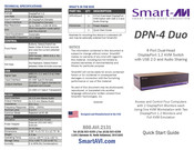 SmartAVI DPN-4 Duo Quick Start Manual