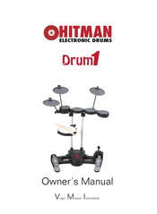 Virgin Musical Instruments Hitman Drum1 Owner's Manual