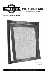 Petsafe P1-ZB-11 Installation Manual