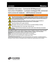 Cooper Metalux IB519099EN Installation Instructions Manual