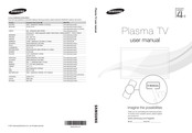 Samsung PS43D452 User Manual