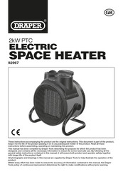 Draper ESH2000PTC User Manual